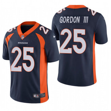 Melvin Gordon III Denver Broncos navy jersey