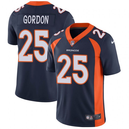 Melvin Gordon Denver Broncos navy jersey