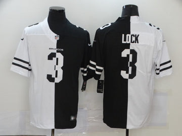 Drew Lock Denver Broncos black Split jersey
