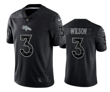 Russell Wilson Denver Broncos black jersey