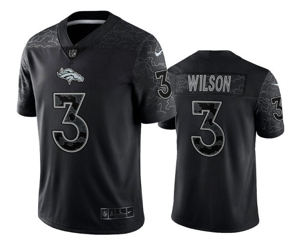 Russell Wilson Denver Broncos black jersey