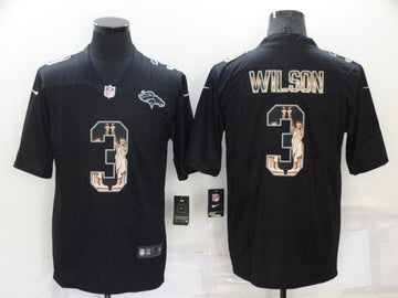 Russell Wilson Denver Broncos black jersey