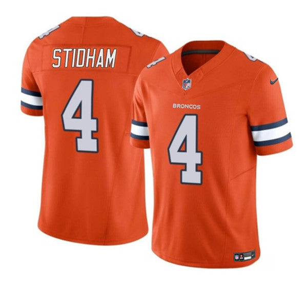 Jarrett Stidham Denver Broncos orange FUSE jersey