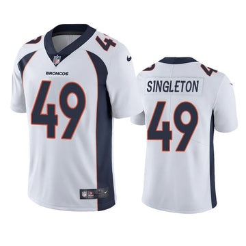 Alex Singleton Denver Broncos white jersey