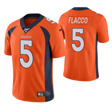 Joe Flacco Denver Broncos orange jersey