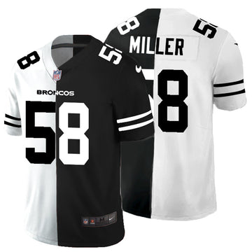 Von Miller Denver Broncos black Split jersey