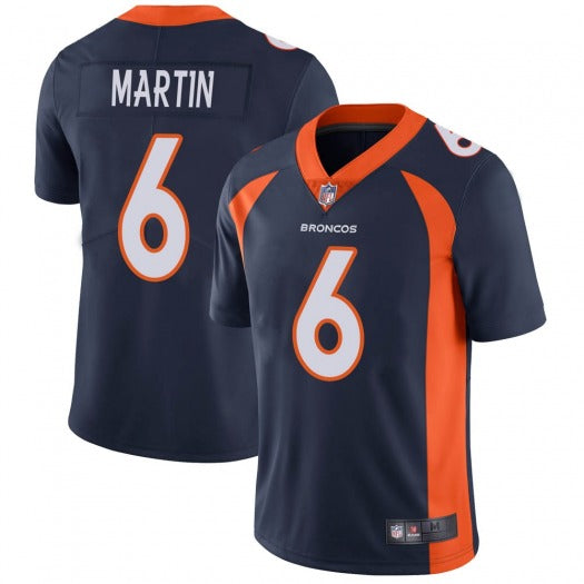 Sam Martin Denver Broncos navy jersey