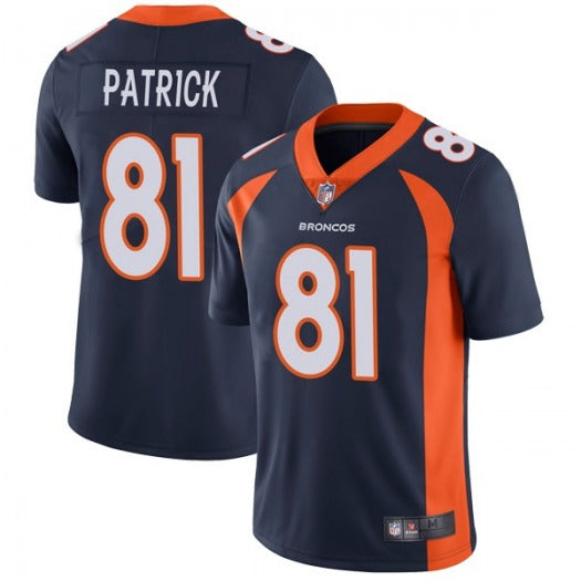 Tim Patrick Denver Broncos navy jersey