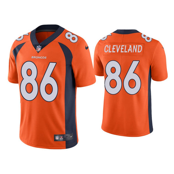 Tyrie Cleveland Denver Broncos orange jersey