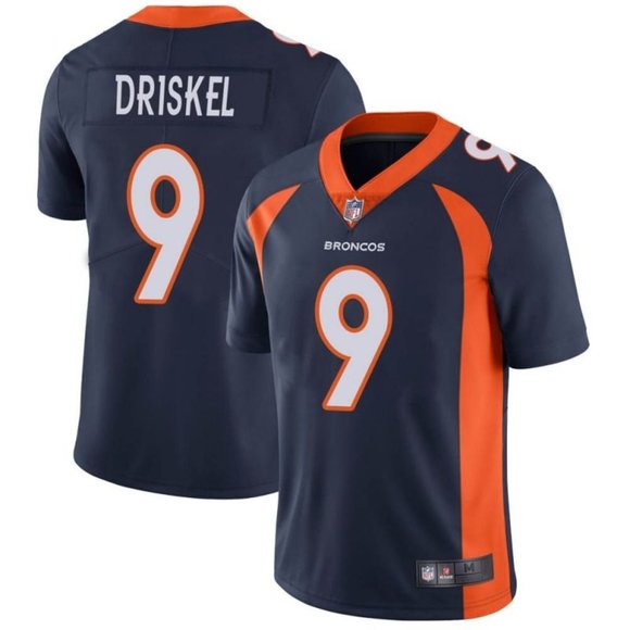 Jeff Driskel Denver Broncos navy jersey