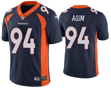 McTelvin Agim Denver Broncos navy jersey