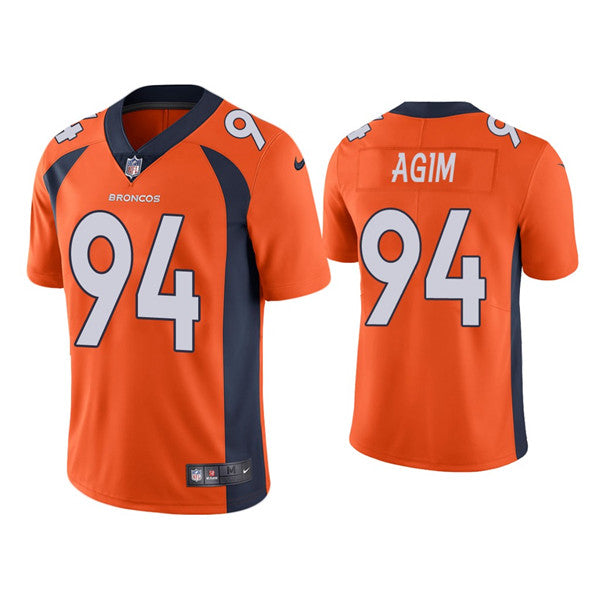 McTelvin Agim Denver Broncos orange jersey