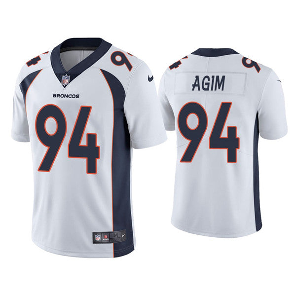 McTelvin Agim Denver Broncos white jersey