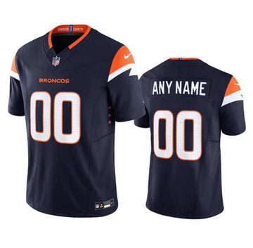 Custom Denver Broncos navy FUSE jersey