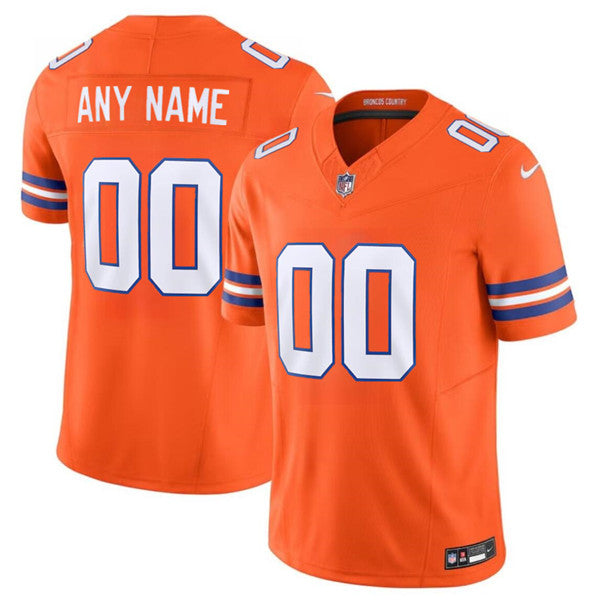 Custom Denver Broncos orange FUSE jersey