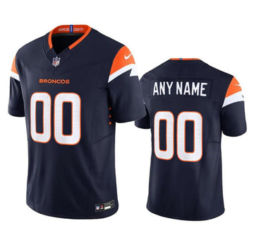 Custom Denver Broncos navy FUSE jersey