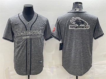 Denver Broncos gray jersey