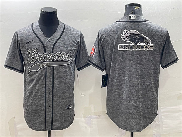 Denver Broncos gray jersey