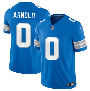 Terrion Arnold New Detroit Lions blue FUSE jersey