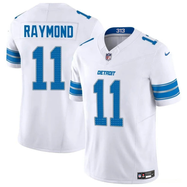 Kalif Raymond Detroit Lions white FUSE jersey