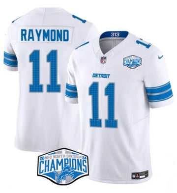 Kalif Raymond Detroit Lions white FUSE jersey