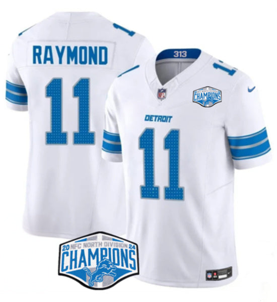 Kalif Raymond Detroit Lions white FUSE jersey