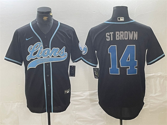 Amon-Ra St Detroit Lions brown jersey
