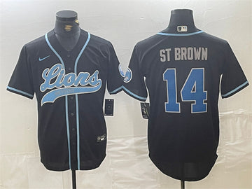 Amon-Ra St Detroit Lions brown jersey