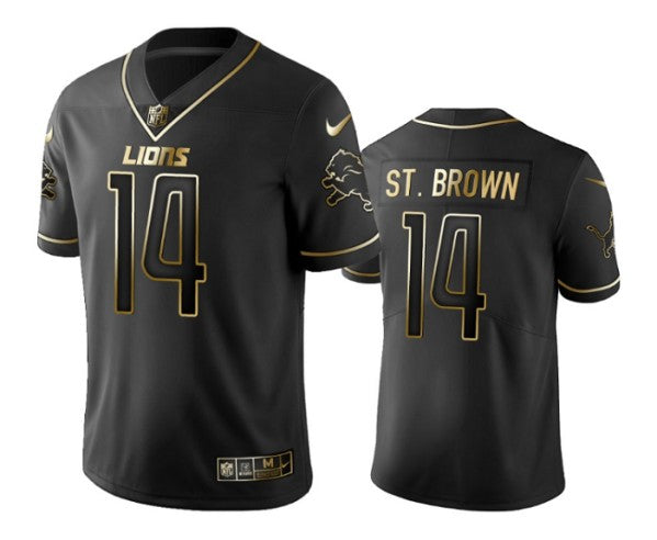Amon-Ra St Detroit Lions brown jersey