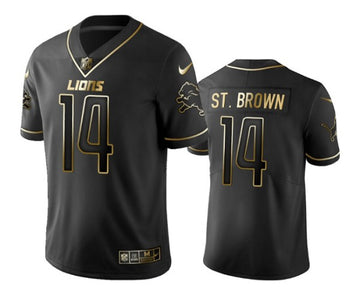 Amon-Ra St Detroit Lions brown jersey