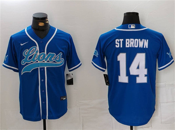 Amon-Ra St Detroit Lions brown jersey