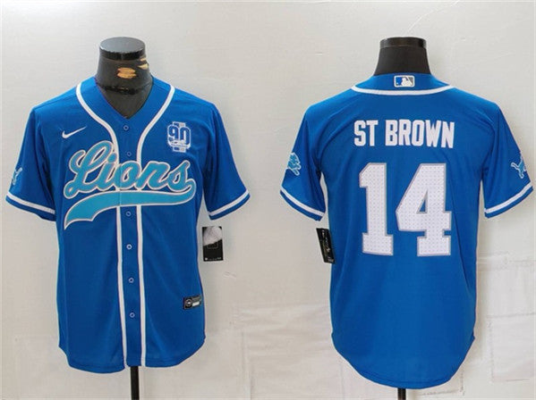 Amon-Ra St Detroit Lions brown jersey