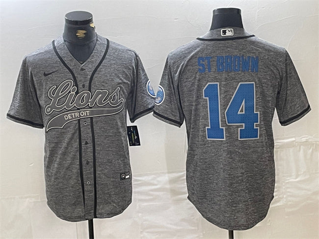 Amon-Ra St Detroit Lions brown jersey