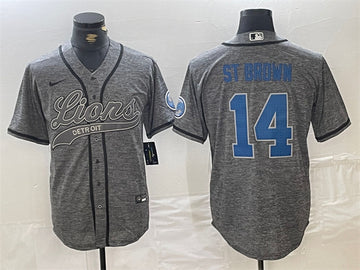 Amon-Ra St Detroit Lions brown jersey