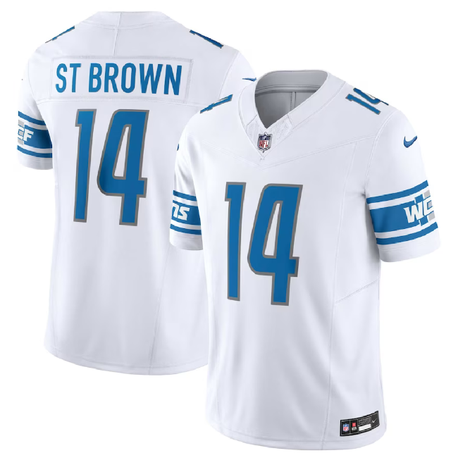 Amon-Ra St Detroit Lions brown FUSE jersey