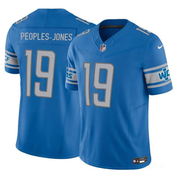 Donovan Peoples-Jones Detroit Lions blue FUSE jersey