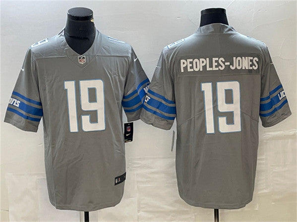 Donovan Peoples-Jones Detroit Lions gray jersey