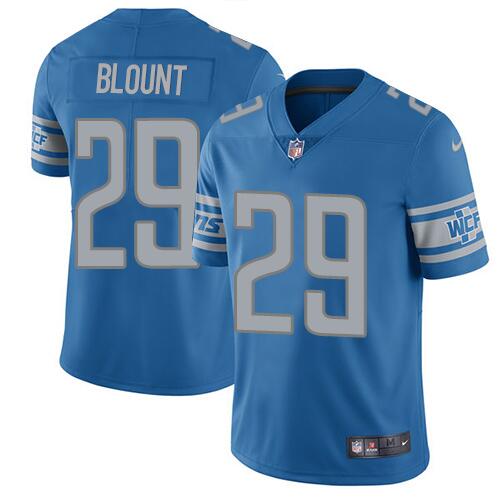 LeGarrette Blount Detroit Lions blue jersey