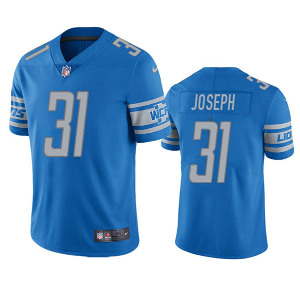 Detroit Lions #31 Kerby Joseph Blue Jersey