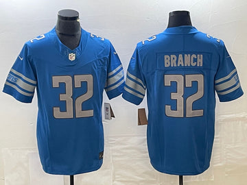Brian Branch Detroit Lions blue FUSE jersey