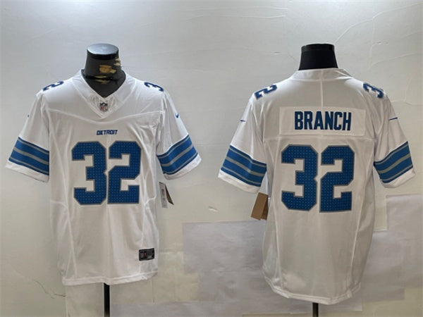 Brian Branch Detroit Lions white FUSE jersey
