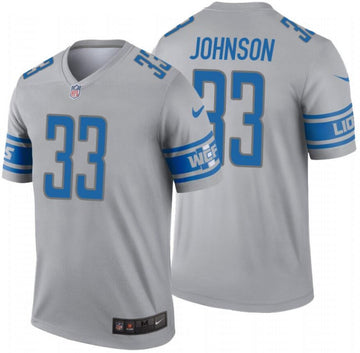 Kerryon Johnson Detroit Lions gray Inverted Legend jersey