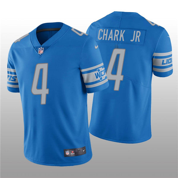 DJ Chark Jr Detroit Lions blue jersey