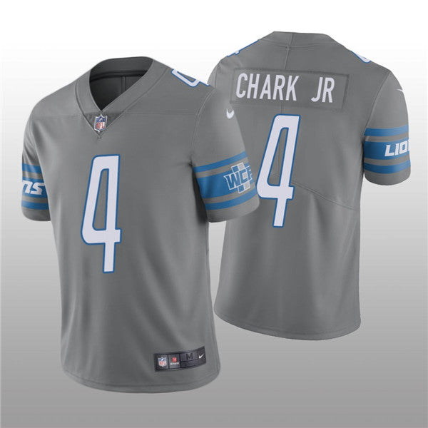 DJ Chark Jr Detroit Lions gray jersey