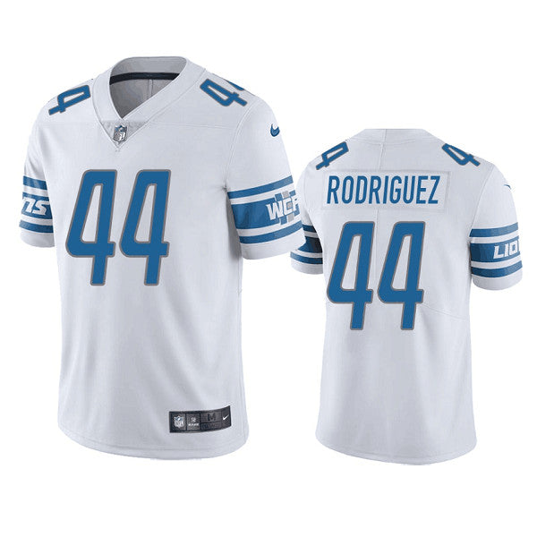 Malcolm Rodriguez Detroit Lions white jersey