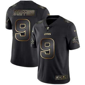 Matthew Stafford Detroit Lions black jersey