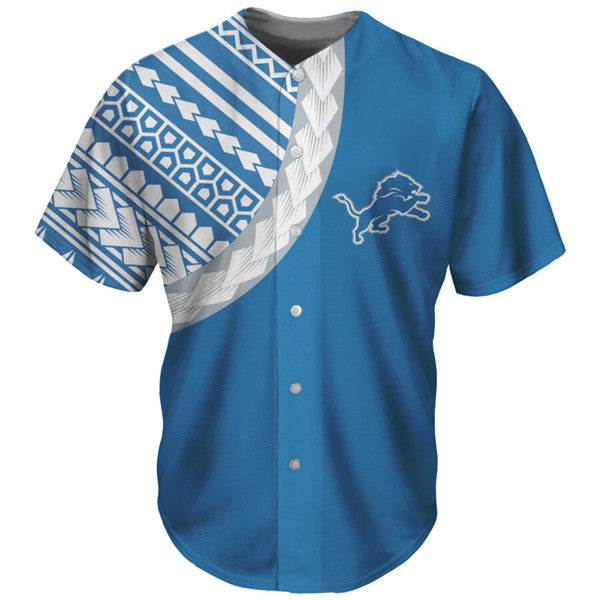 Detroit Lions blue jersey