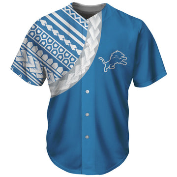 Detroit Lions blue jersey