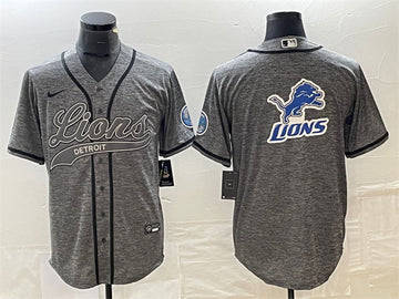 Detroit Lions gray jersey