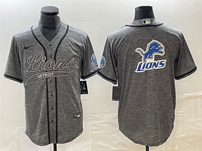 Detroit Lions gray jersey